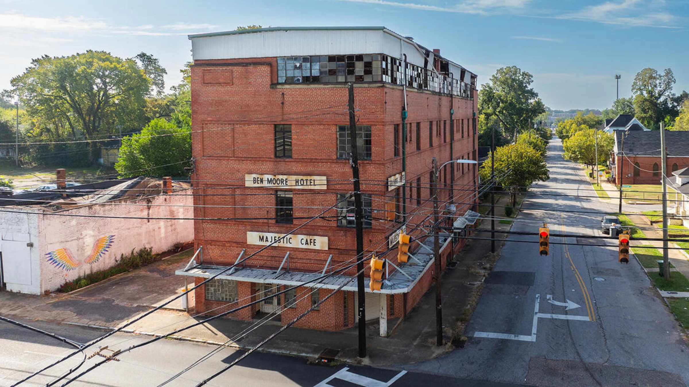 The Ben Moore Hotel in Montgomery Alabama featured on the National Trust's 2026 endangered places list
