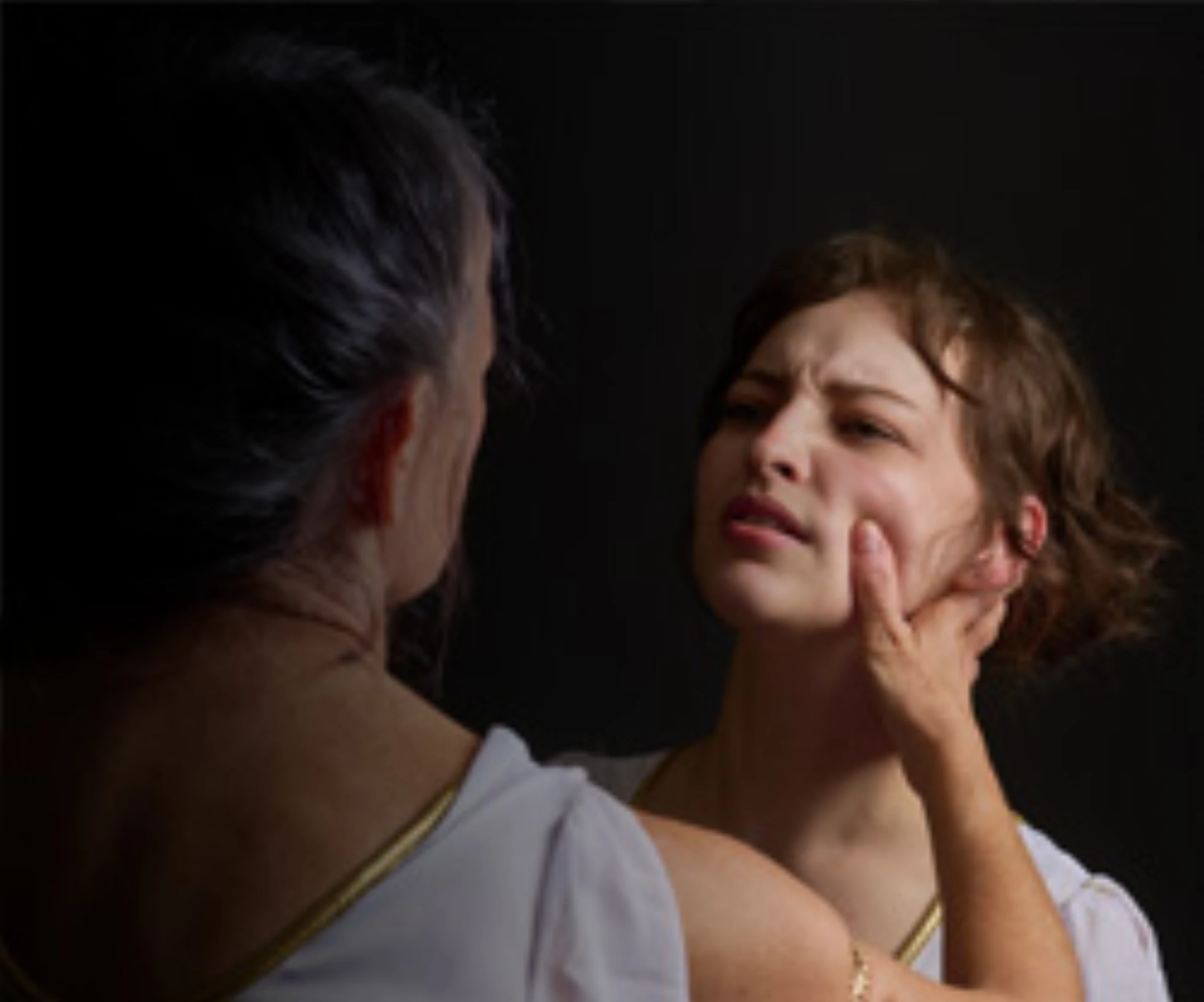 Cast image associated with a contemporary Antigone production in New York.