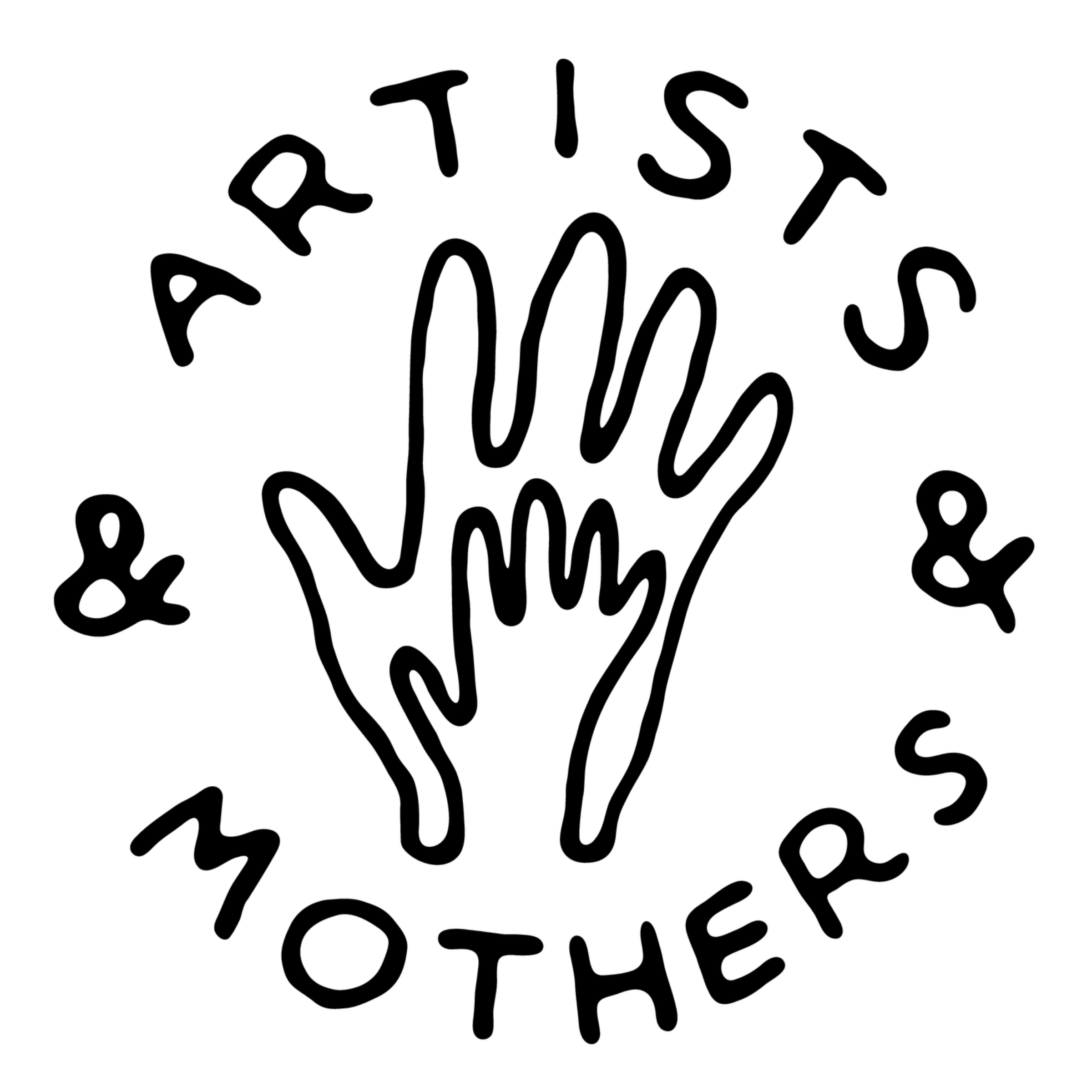 Artists & Mothers logo on a white background