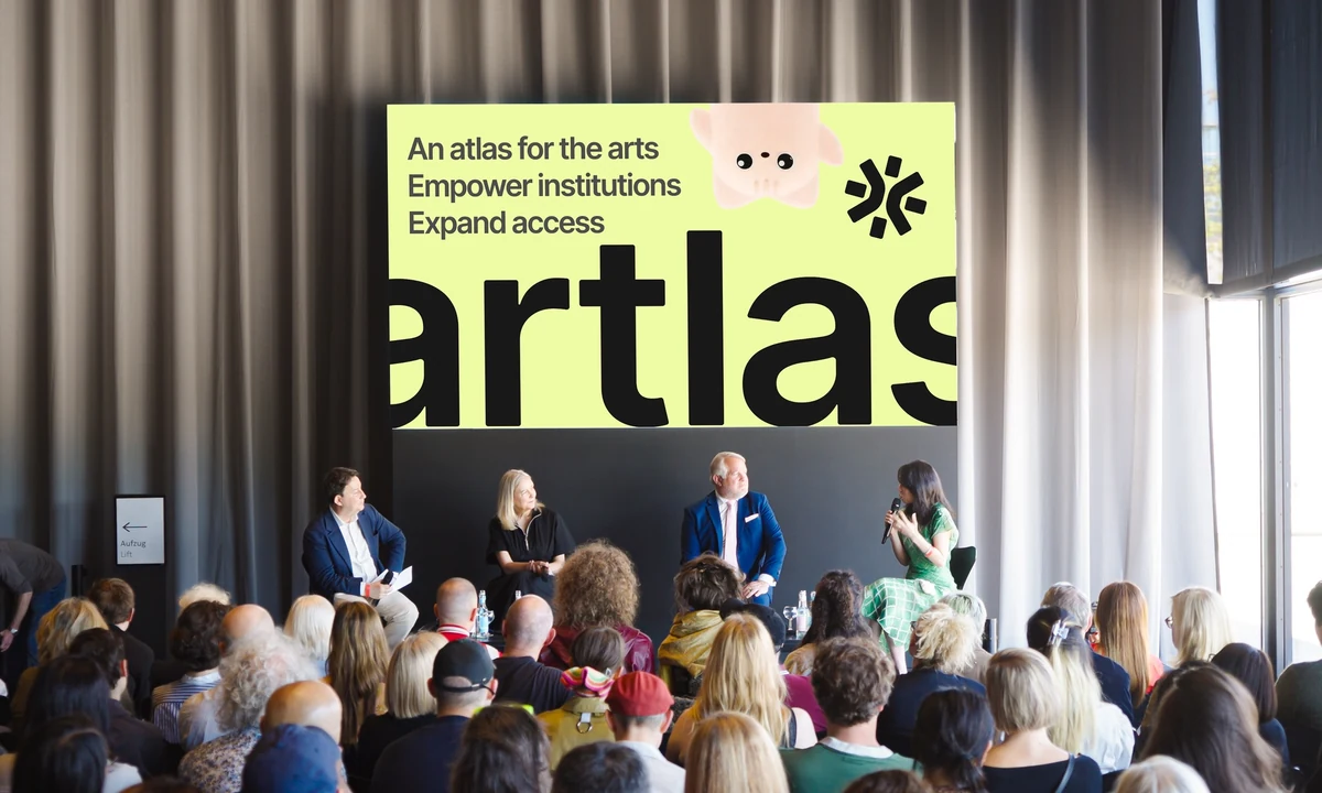 Panel discussion with Artlas founder Grace Yao and museum leaders at Berlin Gallery Weekend