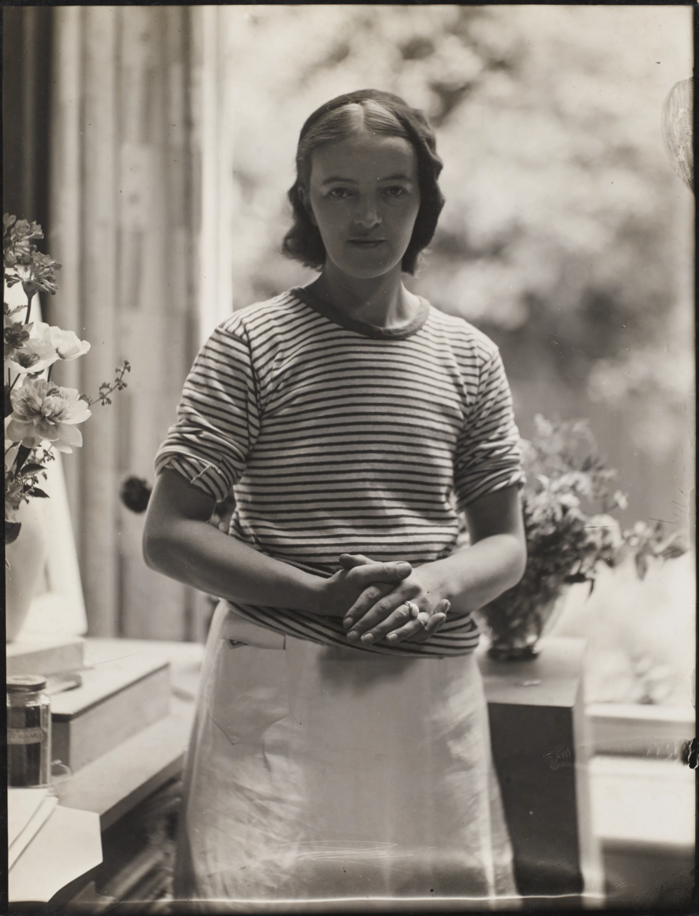 Barbara Hepworth sculpture photographed for a Courtauld feature, used here to illustrate seasonal exhibition strategy