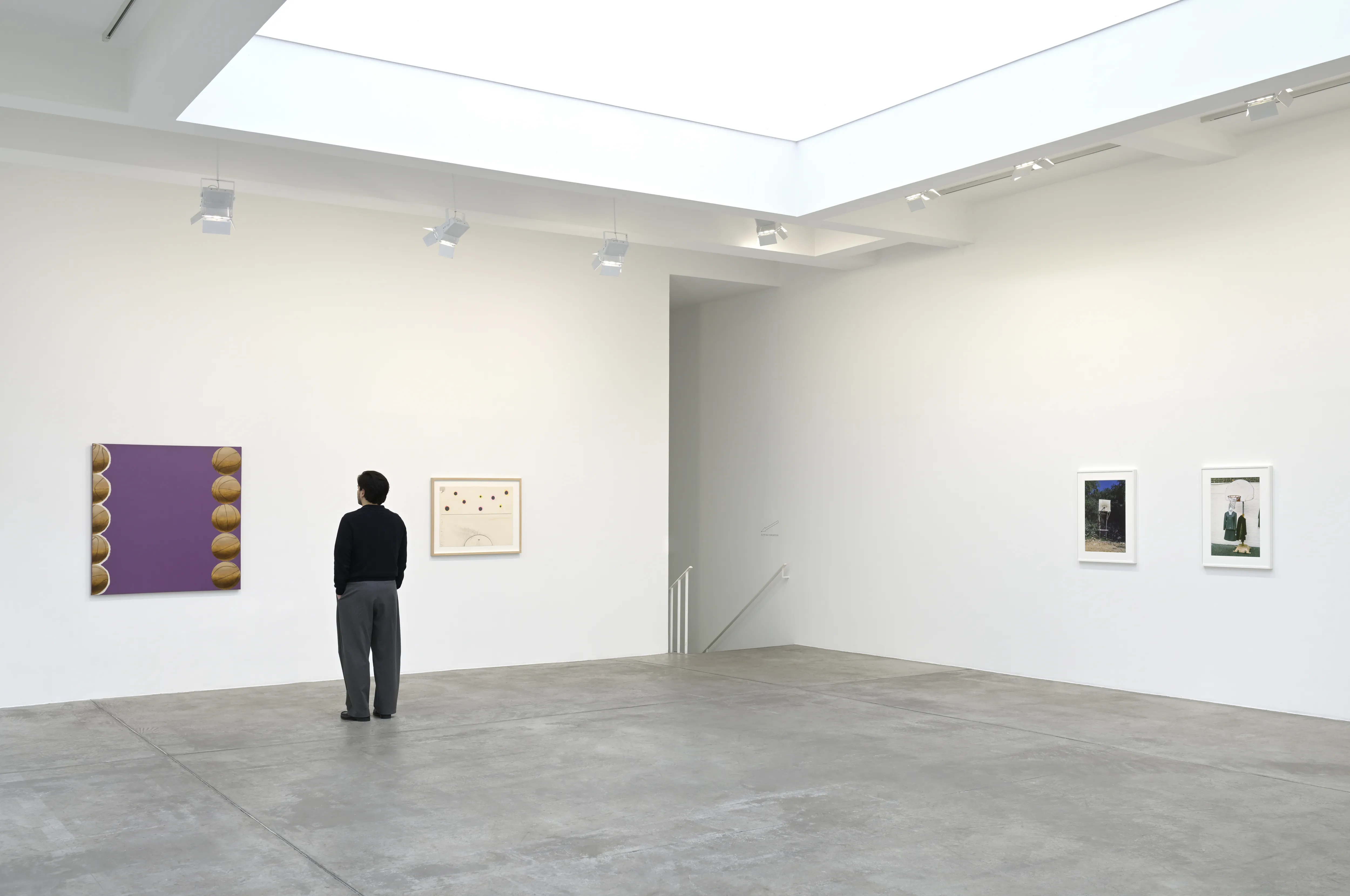 Installation view of Barkley L. Hendricks: All is Portraiture at Marian Goodman, Paris