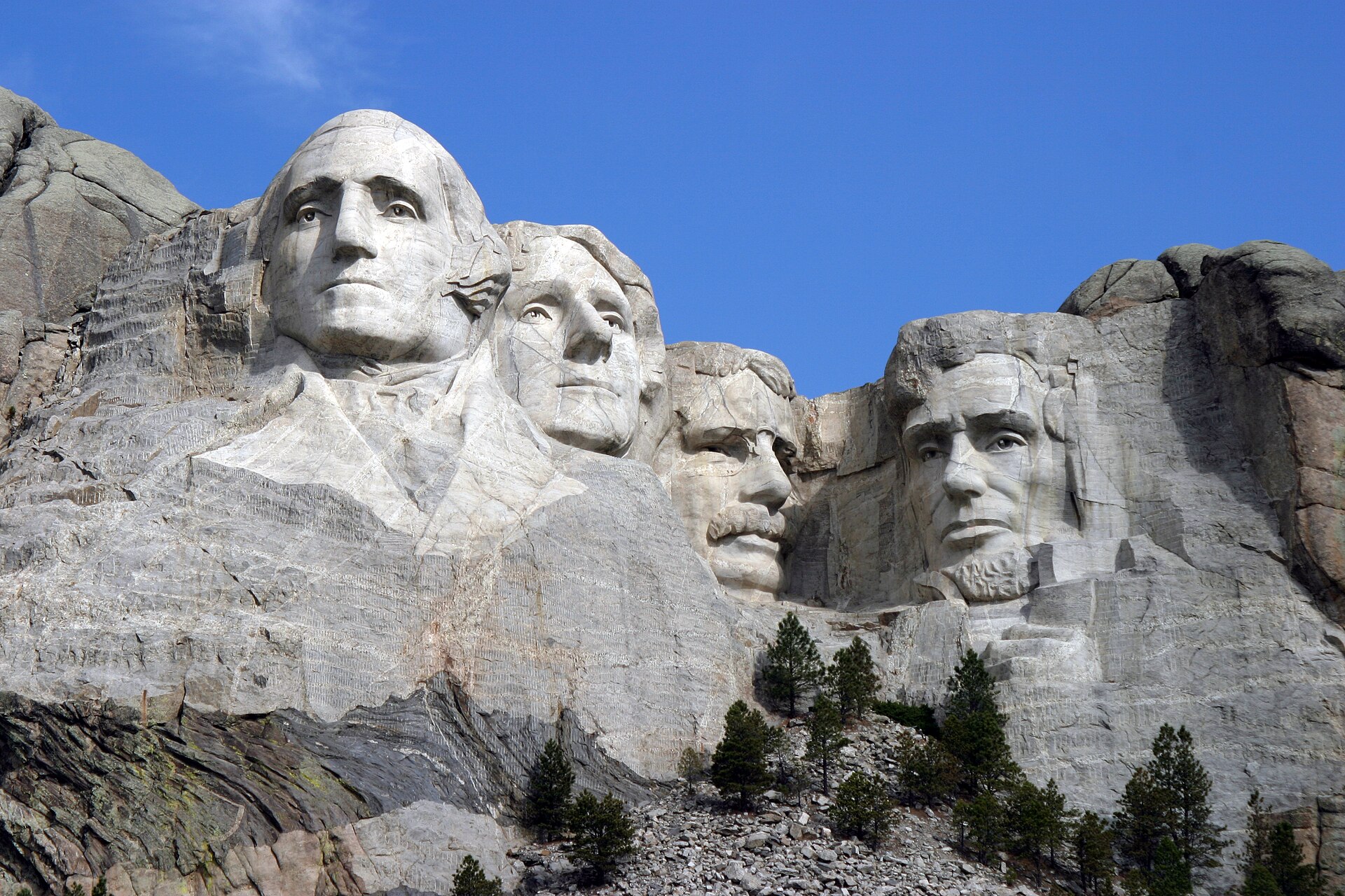 Mount Rushmore National Memorial in South Dakota