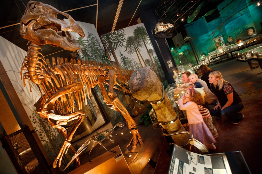 Exterior of National Museum Cardiff, which hosts family learning programs for young children