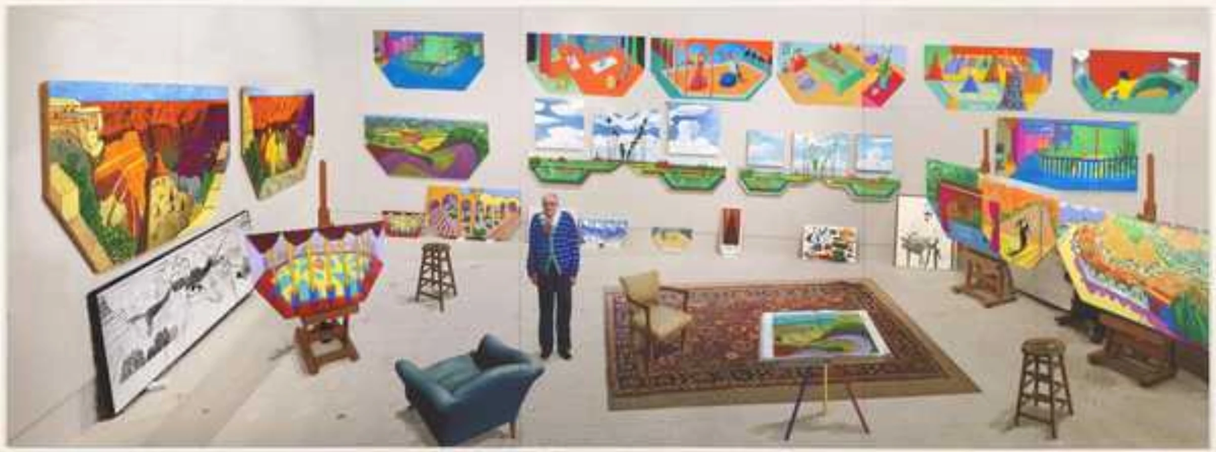 Portrait image of David Hockney on Tate's artist page