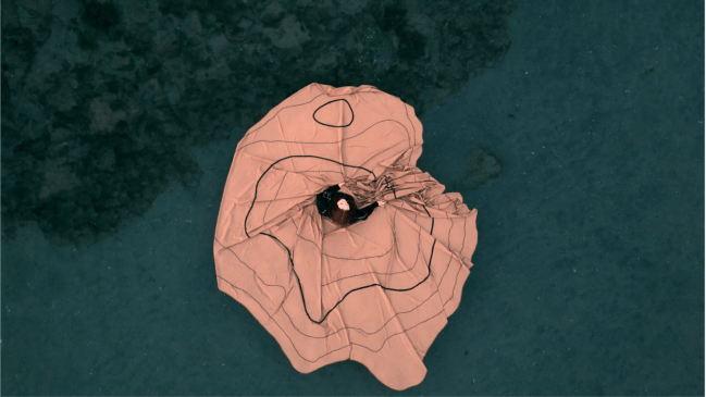 Artists on stage during a grants announcement