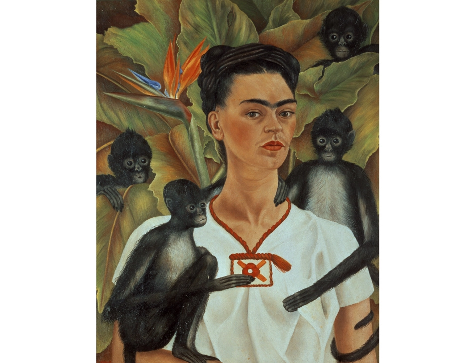 Gallery view of modern Mexican works in a museum exhibition, illustrating international loan and stewardship challenges.