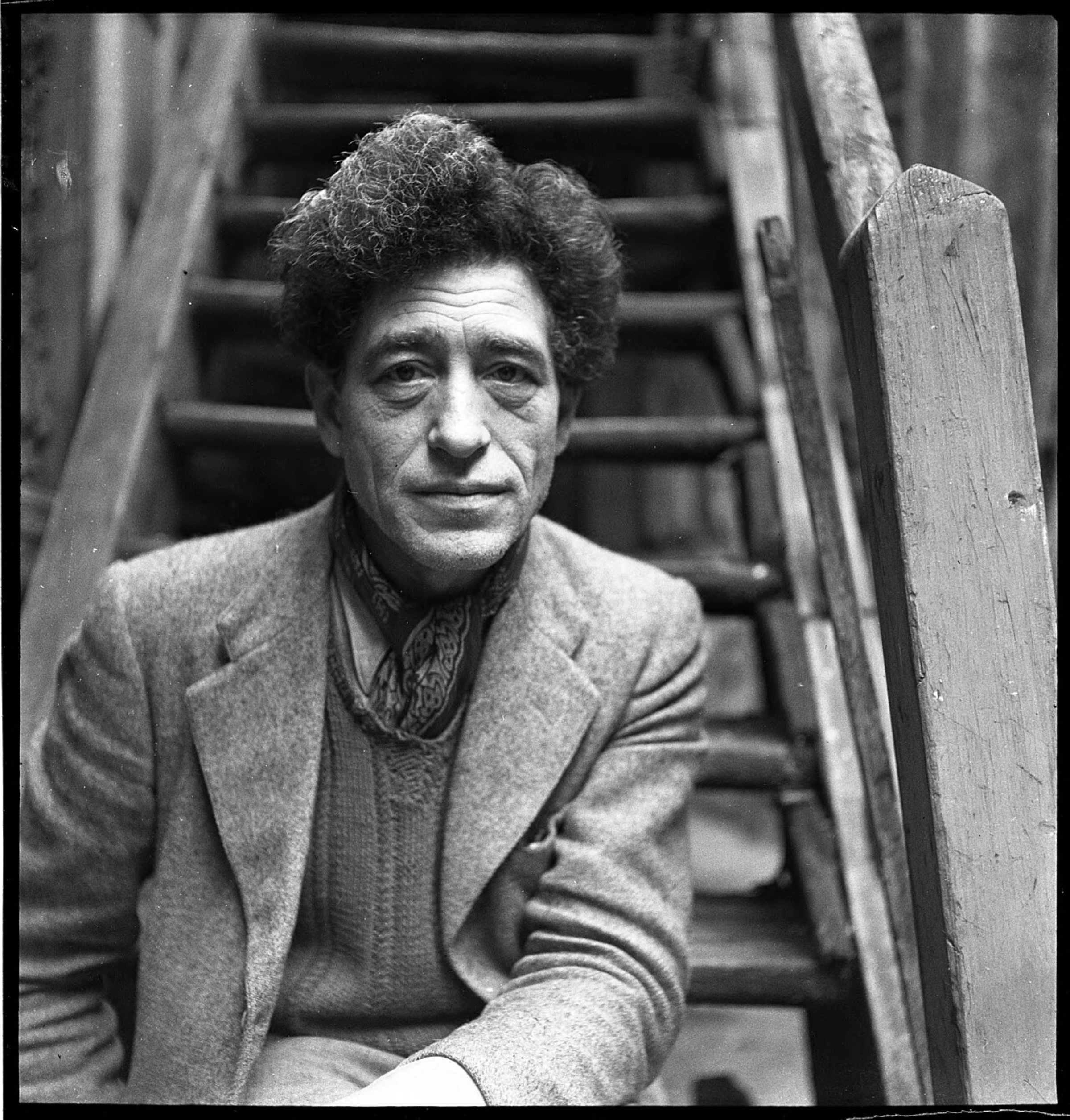 Alberto Giacometti, whose sculptures form the core of the Herbert Lust collection being shopped to auction houses