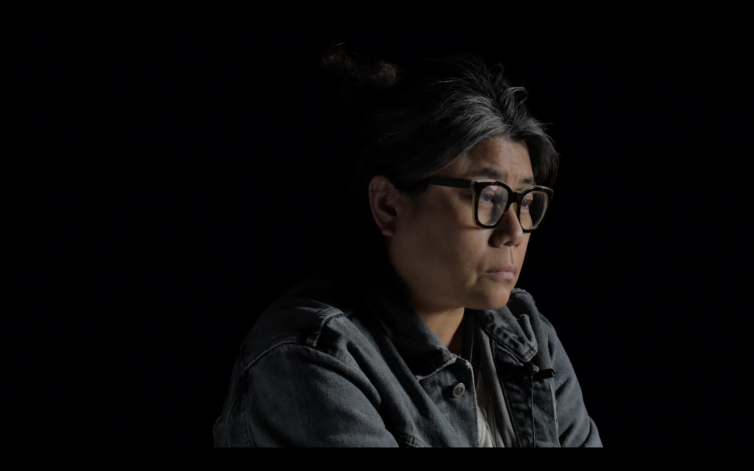 Portrait of media artist and curator Ellen Pau, who is curating Art Basel Hong Kong’s film program.