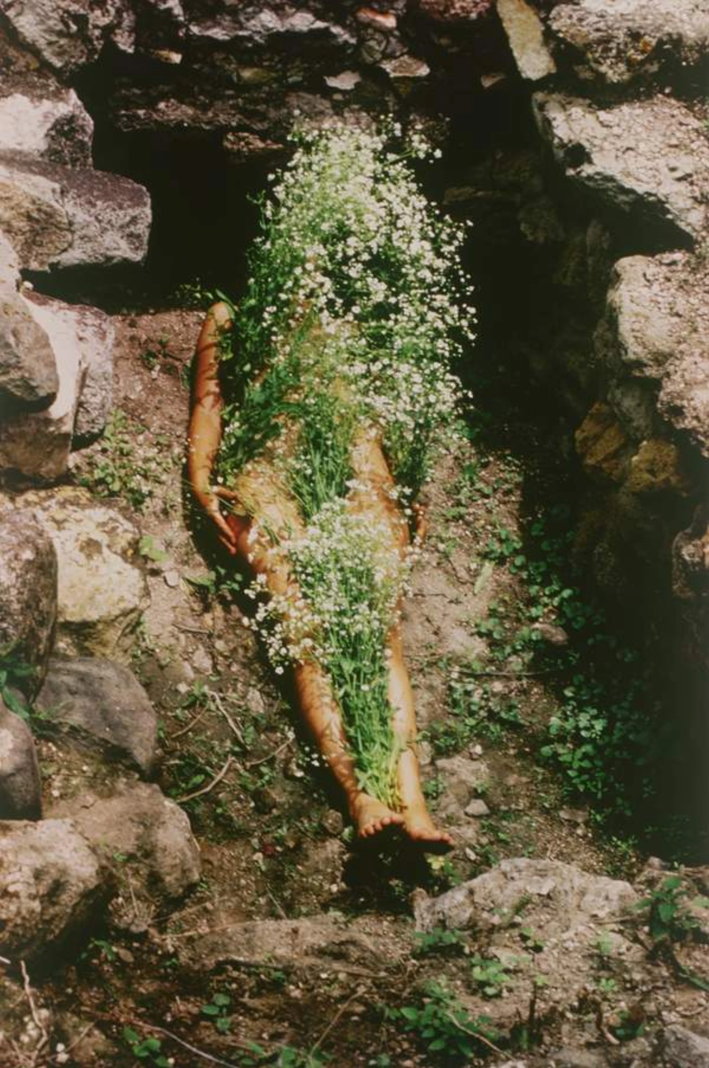 Portrait of Ana Mendieta used to promote her Tate Modern exhibition
