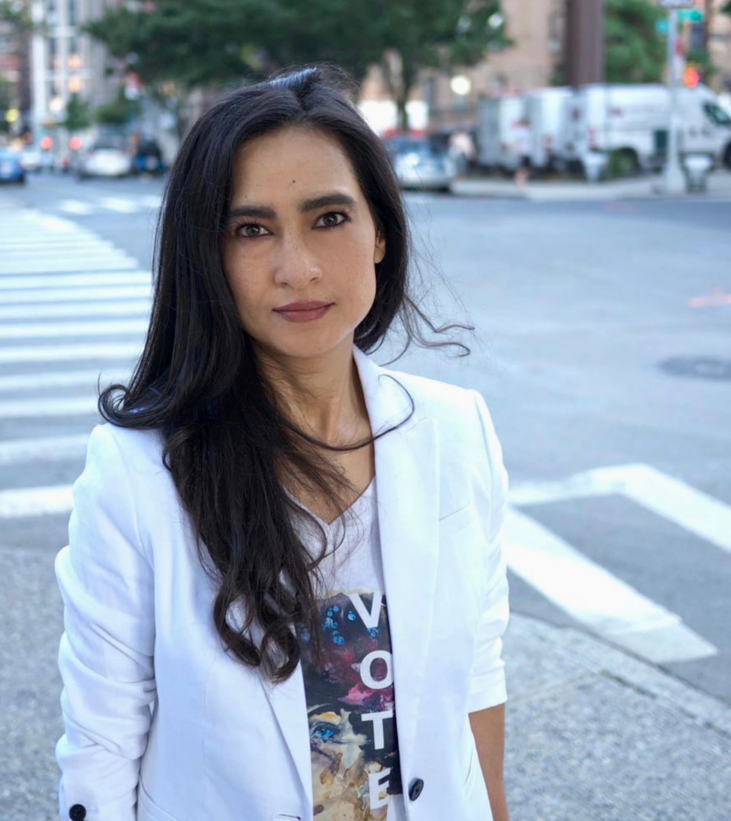 Portrait of artist Shahzia Sikander.