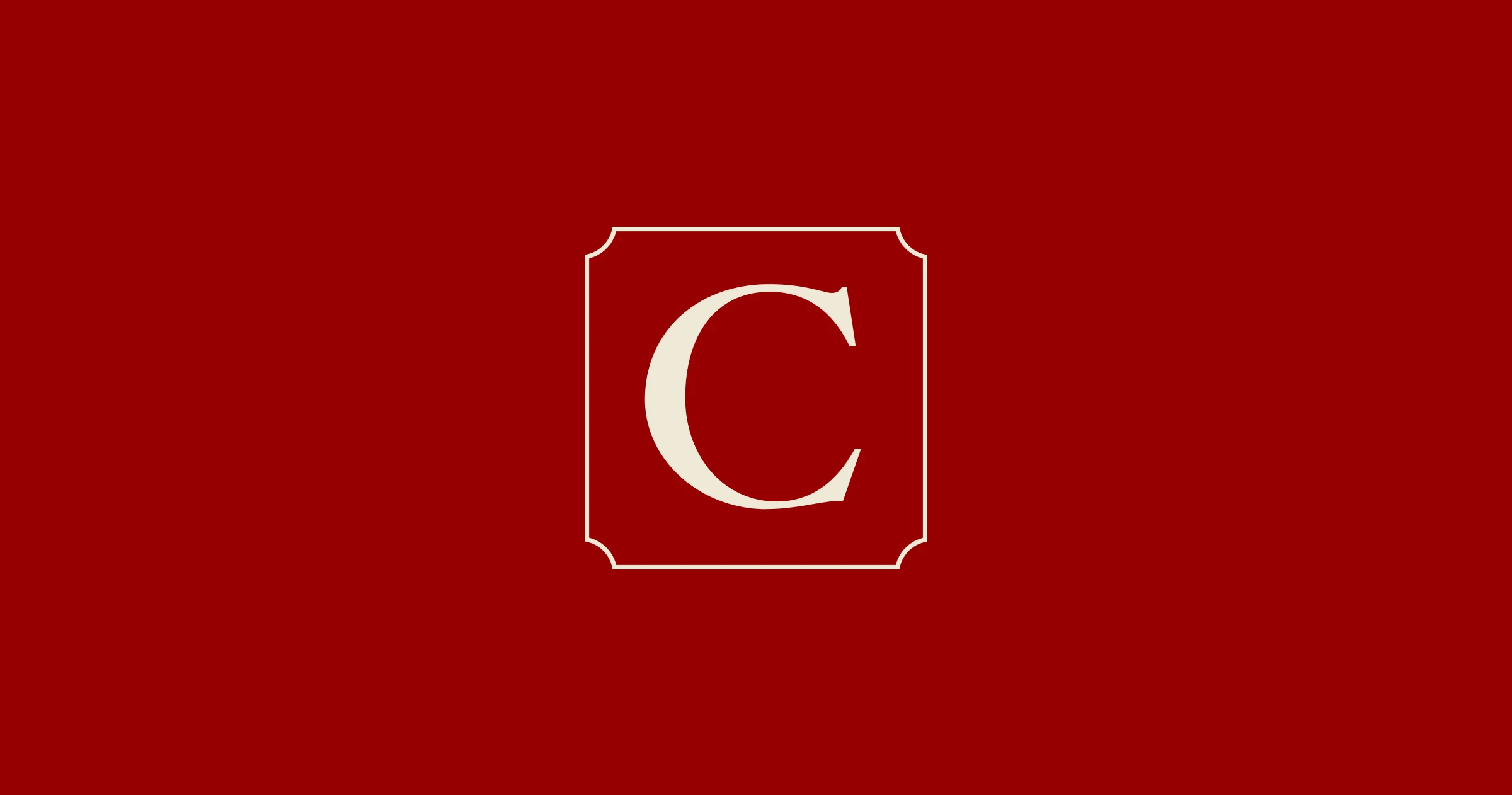 Christie’s branding on a red exterior sign, representing a commercial venue used for cultural programming