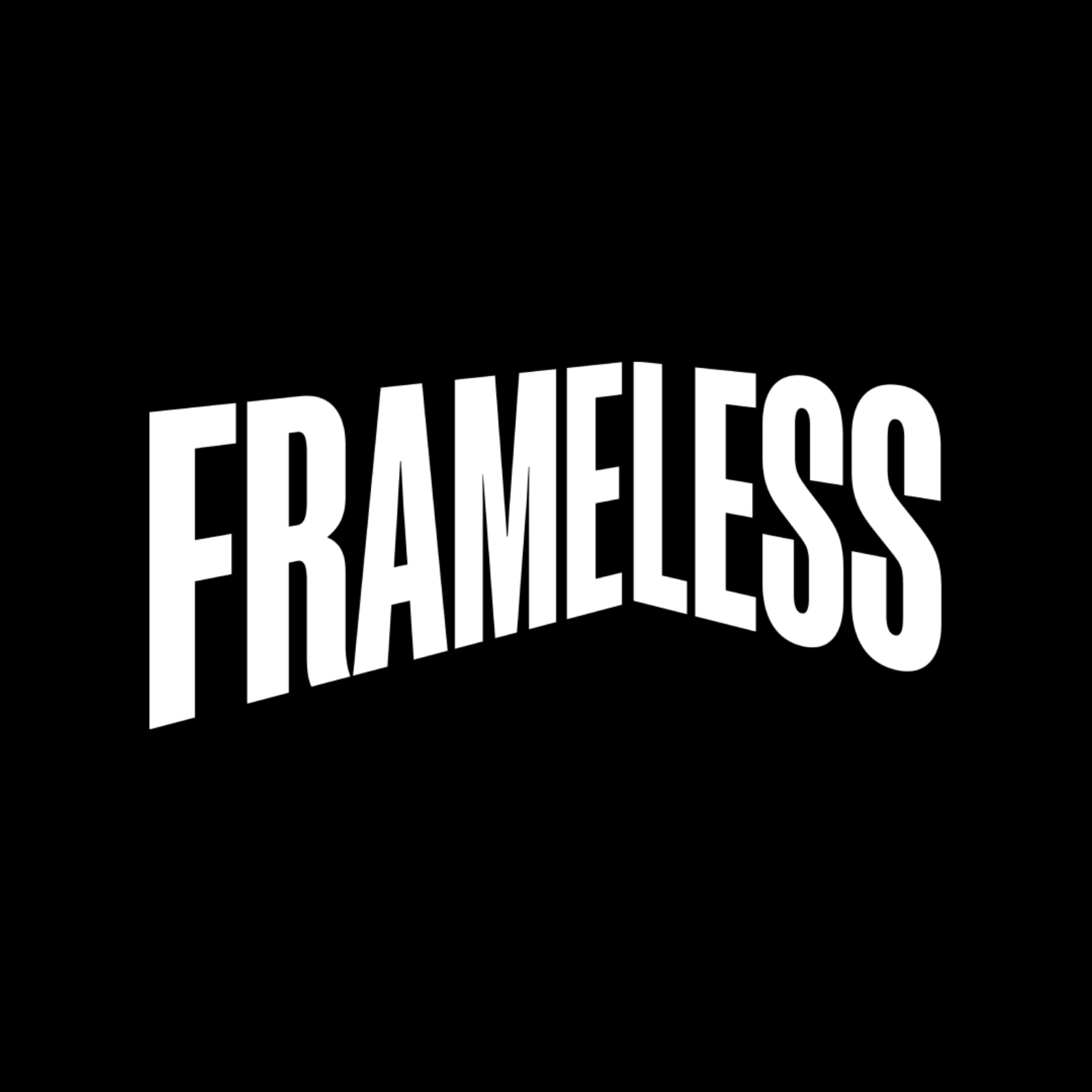 Promotional visual for Frameless immersive art galleries in London.