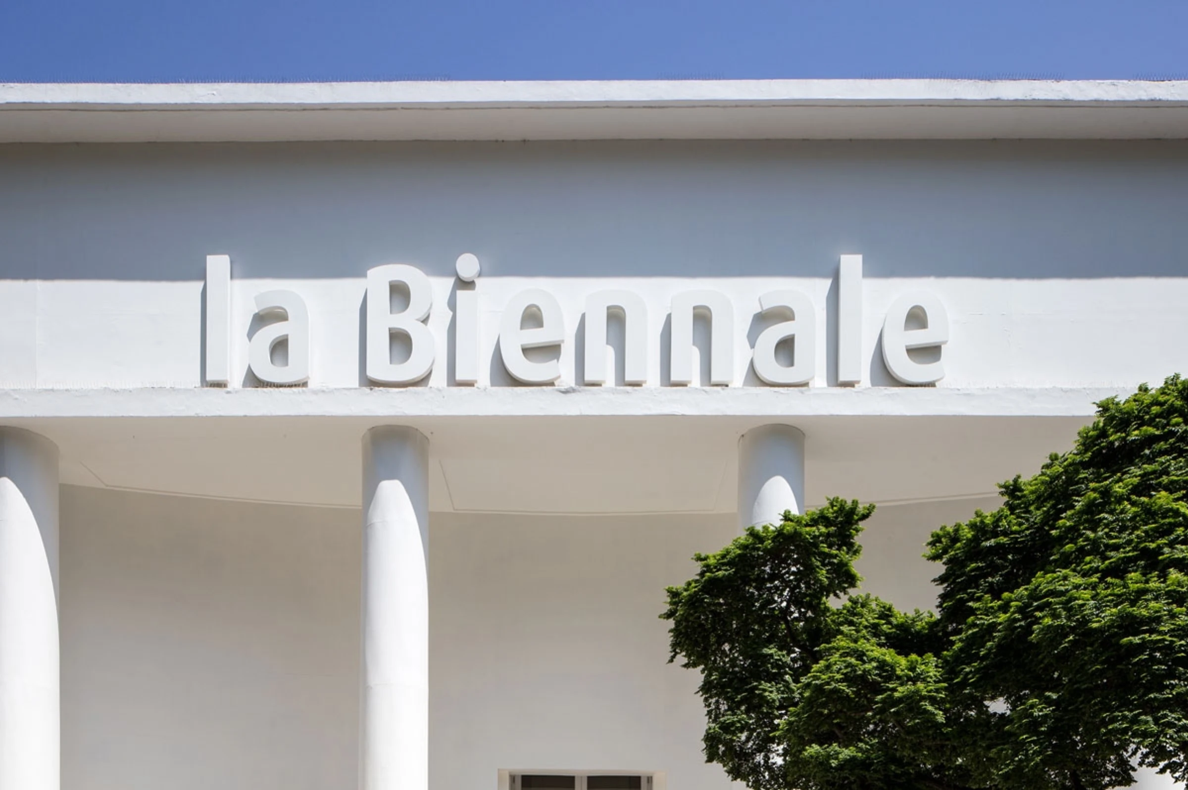 A view of Venice and Biennale venues along the waterfront.