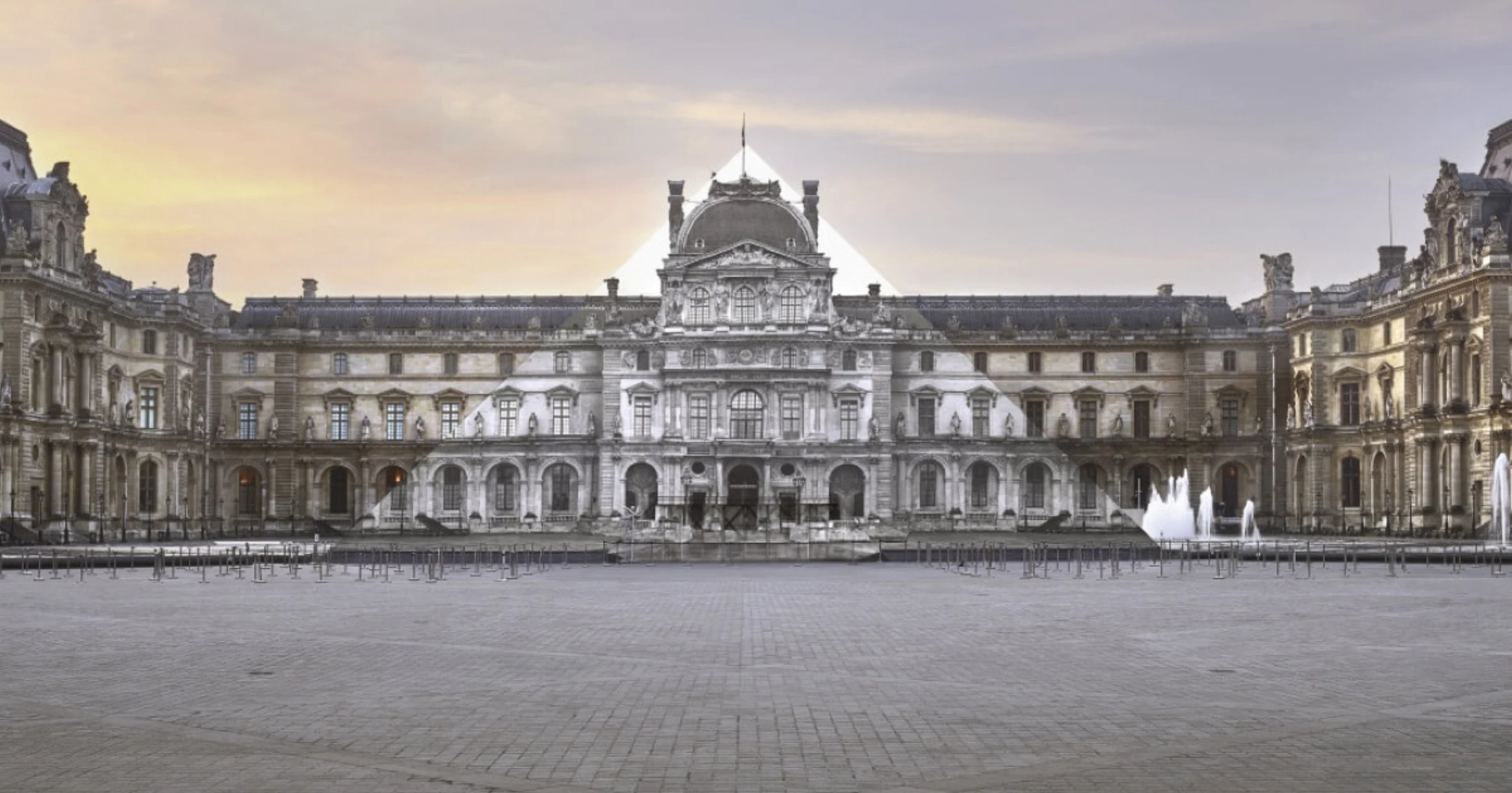 Promotional image for JR's La Caverne du Pont Neuf project on the artist's official project page