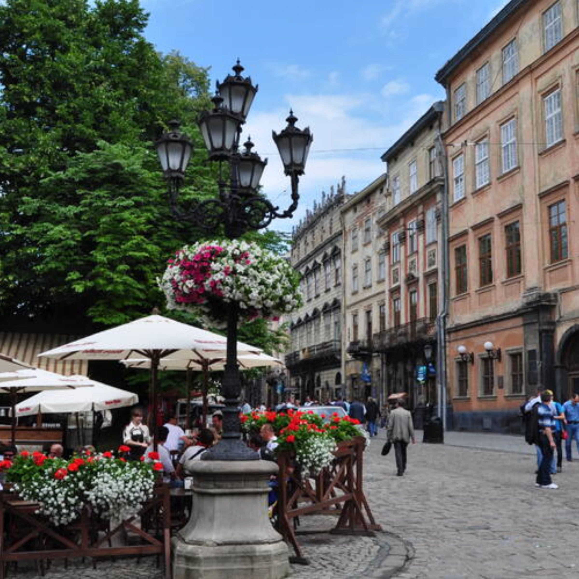 View associated with Lviv’s UNESCO World Heritage site listing.