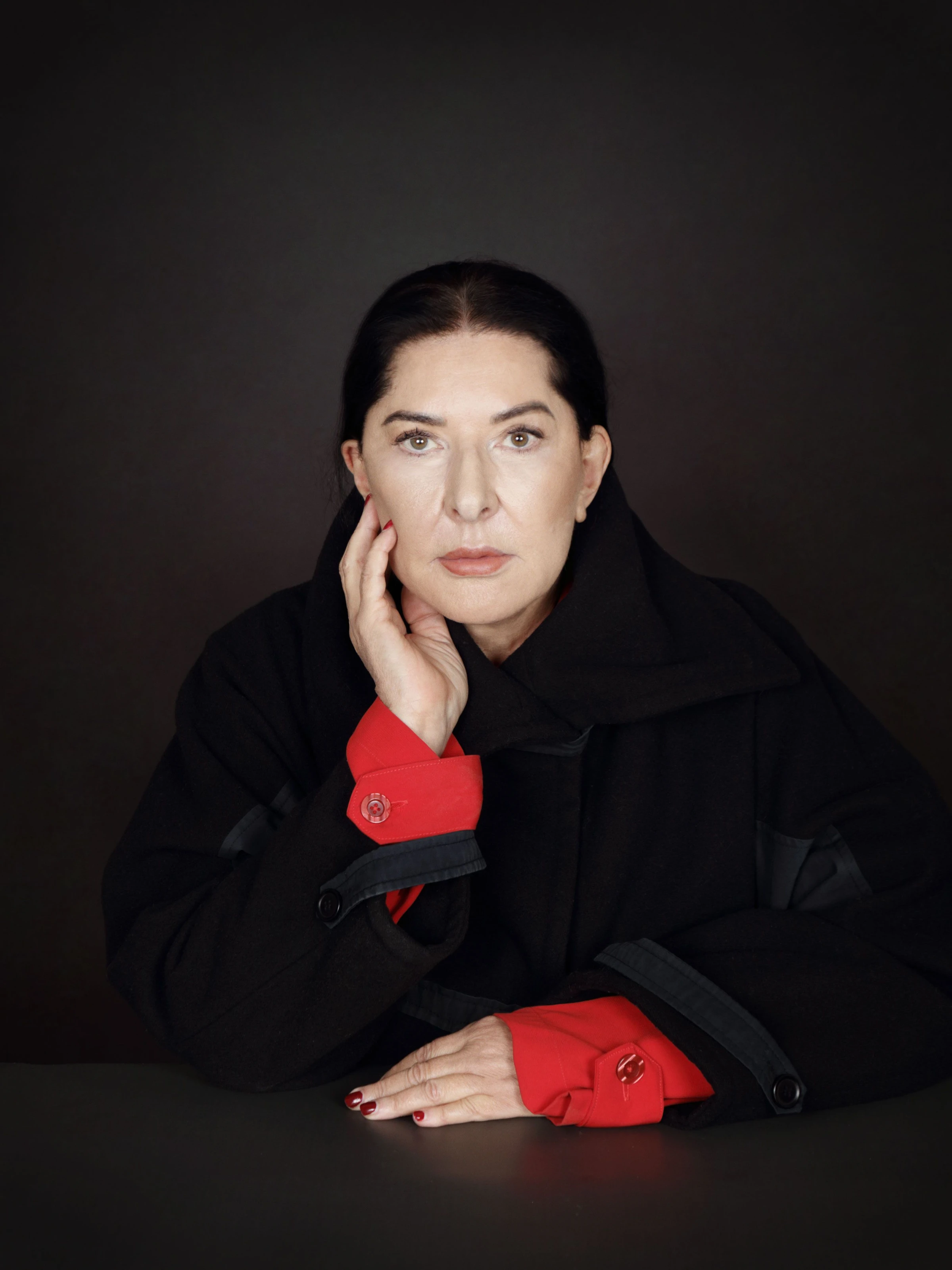 Marina Abramović in a performance