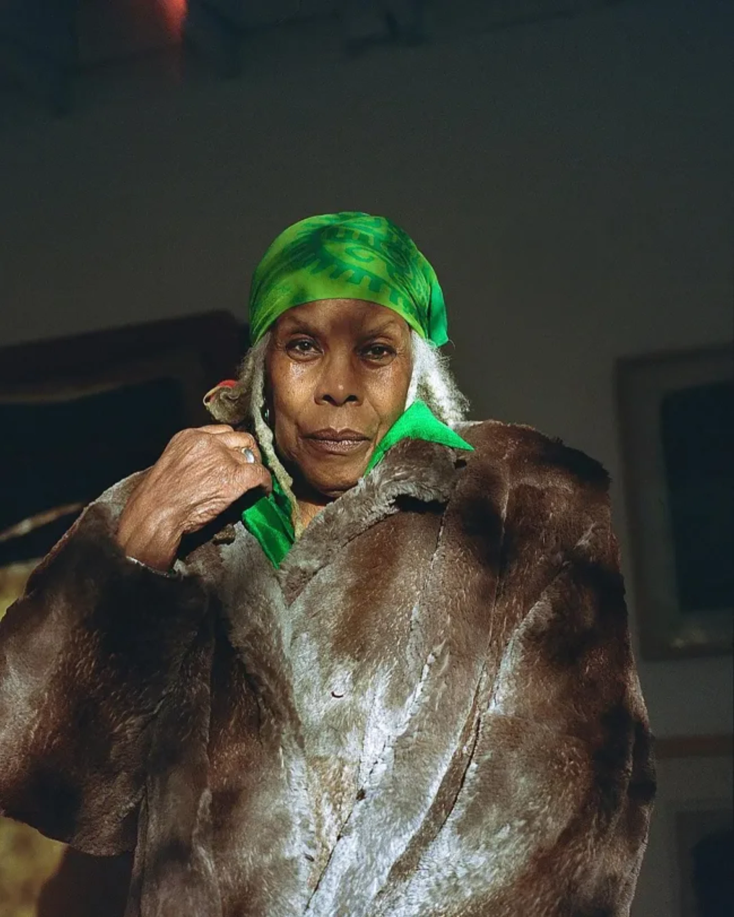 Mary Lovelace O'Neal in her Oakland studio in 2020