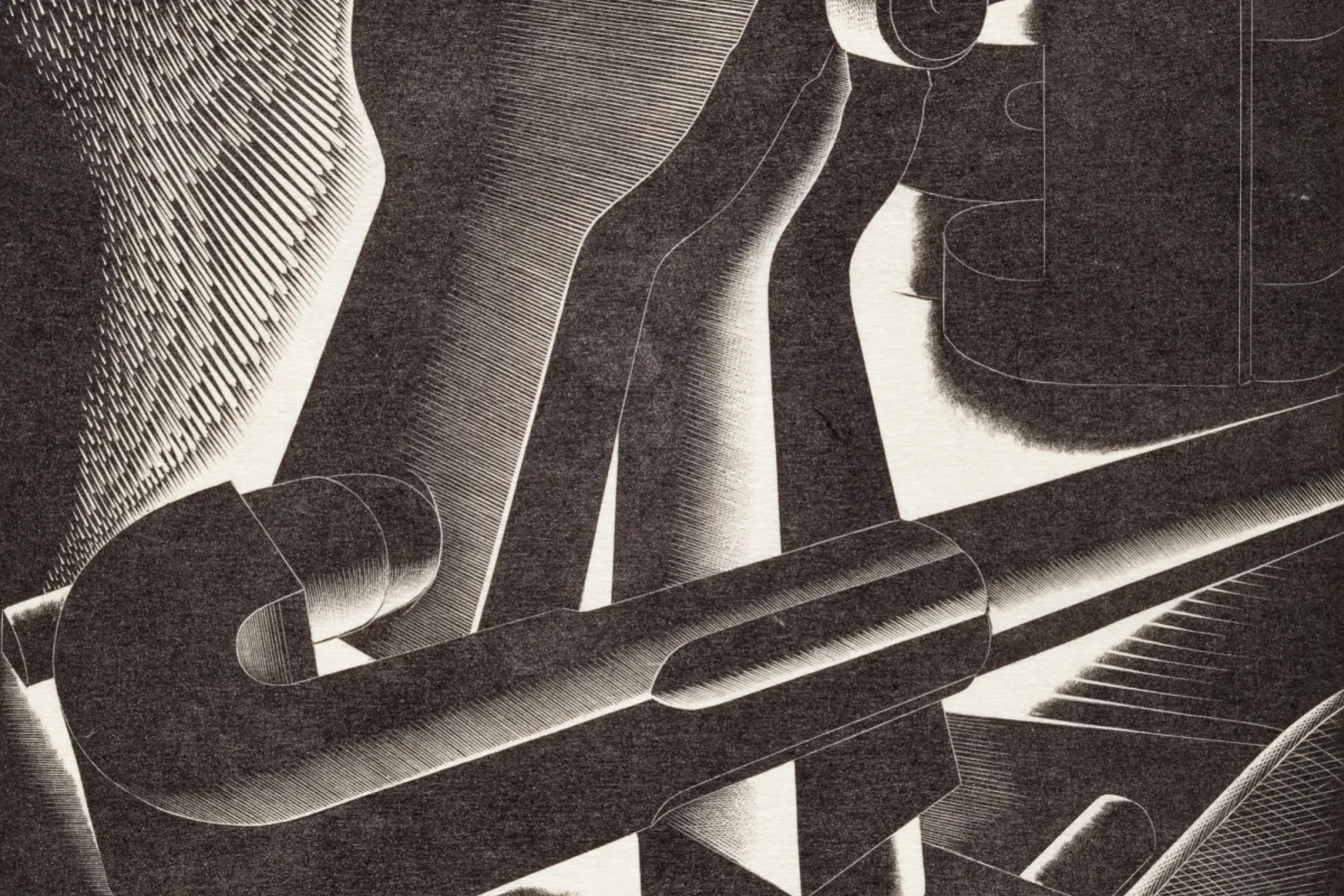 Gallery installation view at LACMA highlighting works on display in a museum setting.