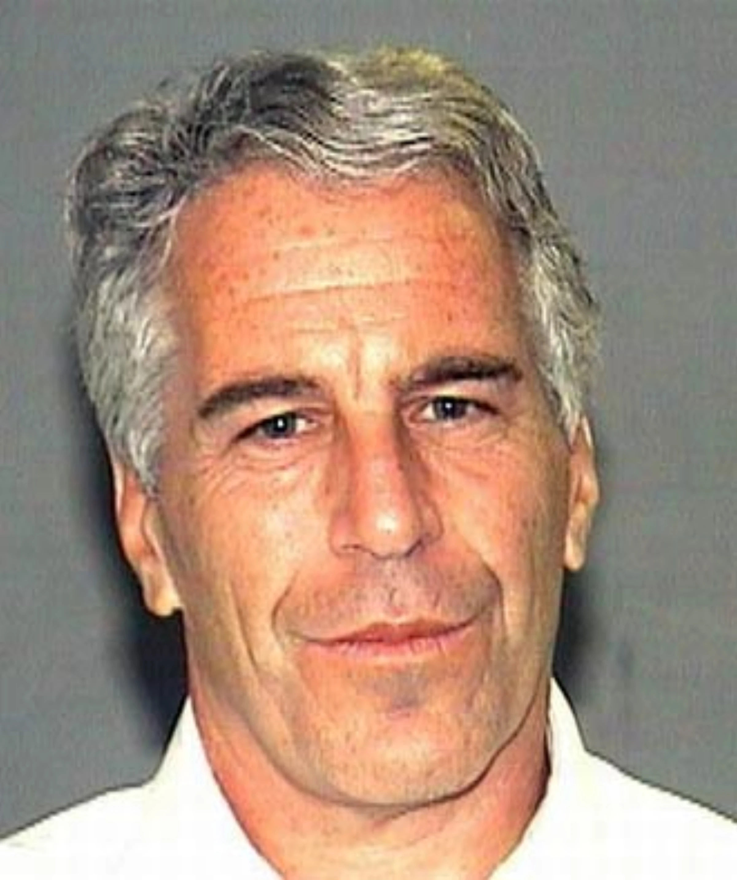 Jeffrey Epstein mugshot image used in coverage of institutional accountability