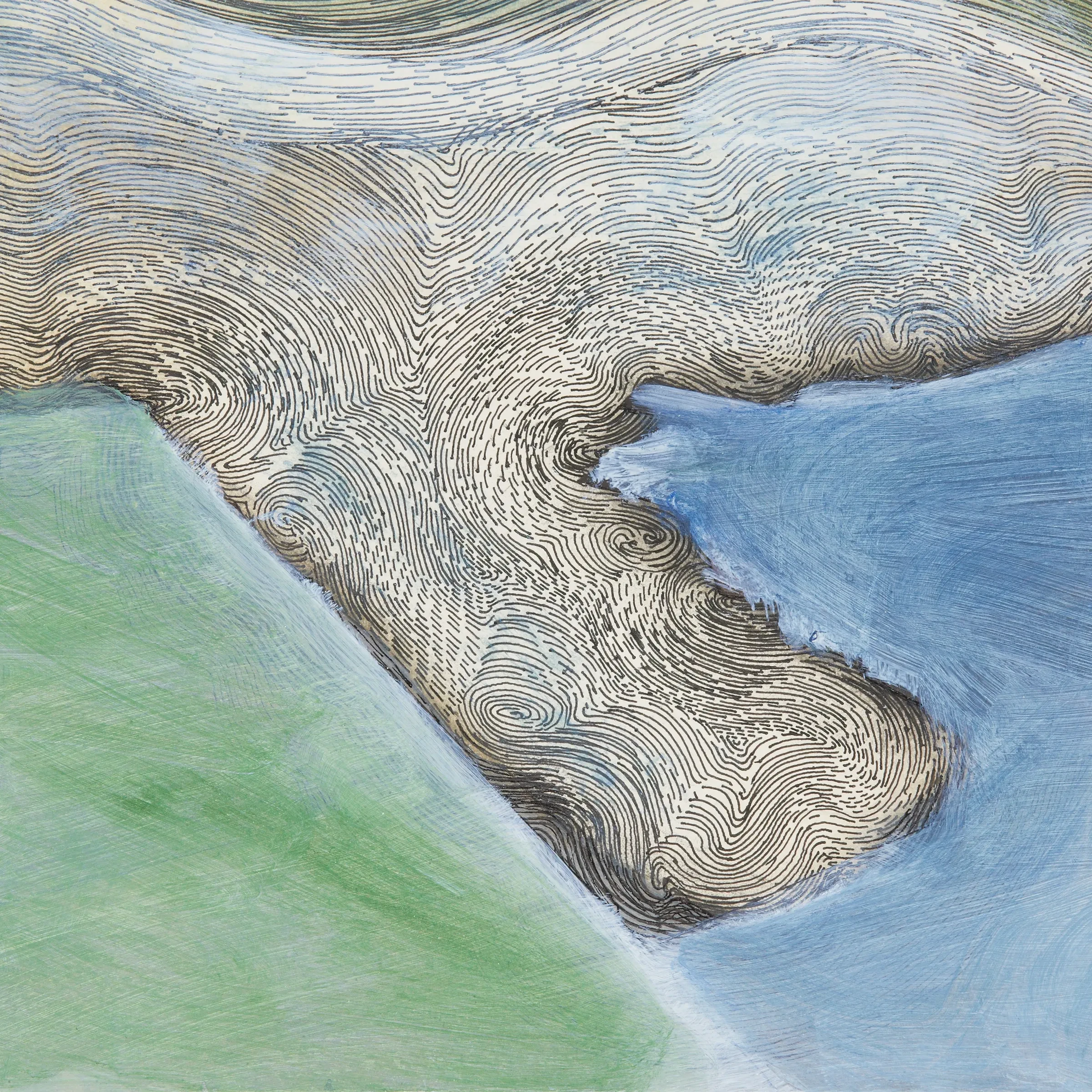 Philip Castle artwork, courtesy Hales Gallery.