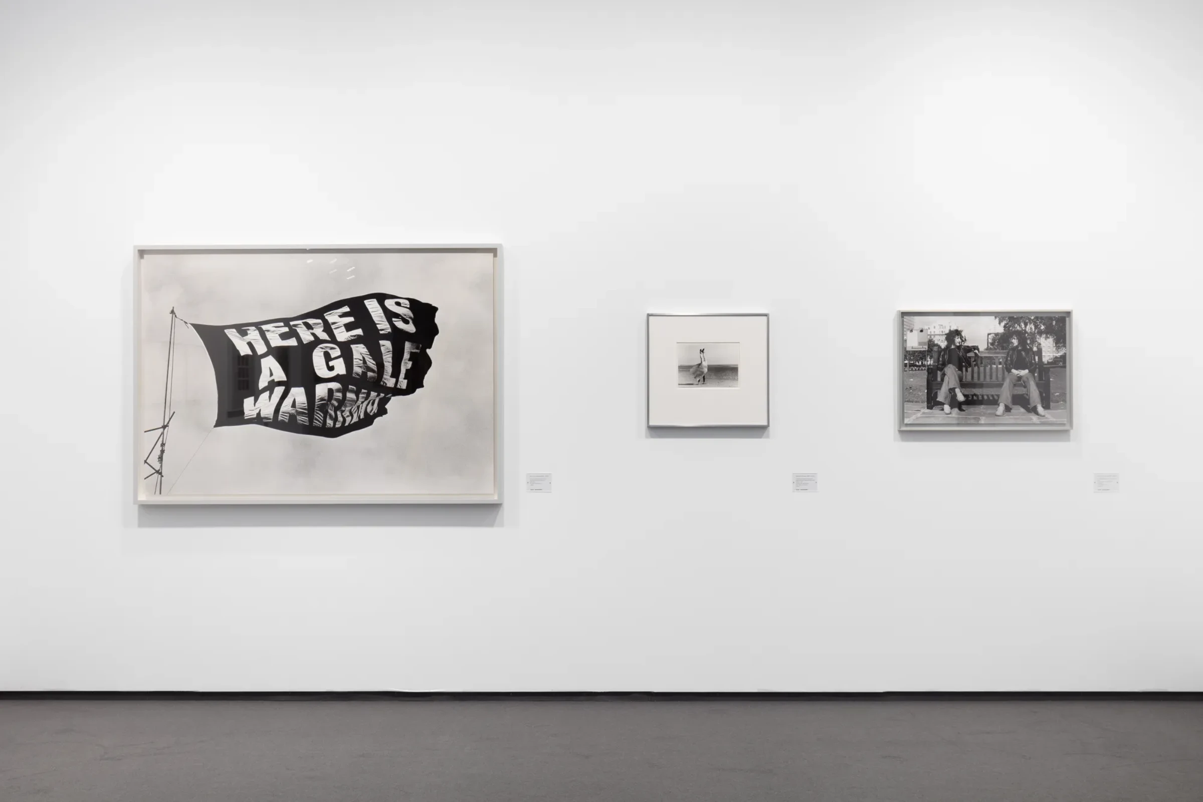 Installation and presentation context from a Rose Finn-Kelcey exhibition at Kate MacGarry.