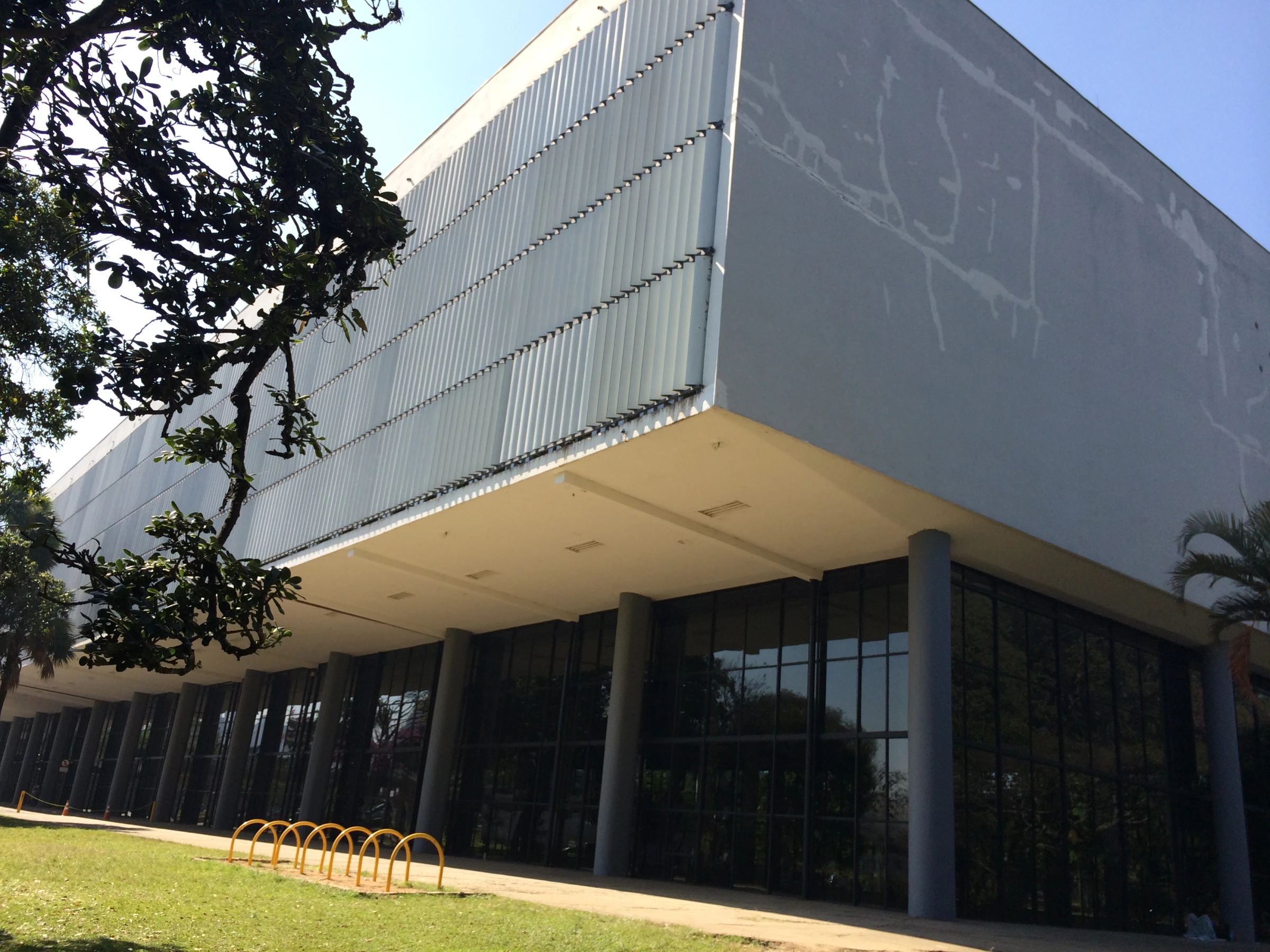 Ciccillo Matarazzo Pavilion in Ibirapuera Park, Sao Paulo