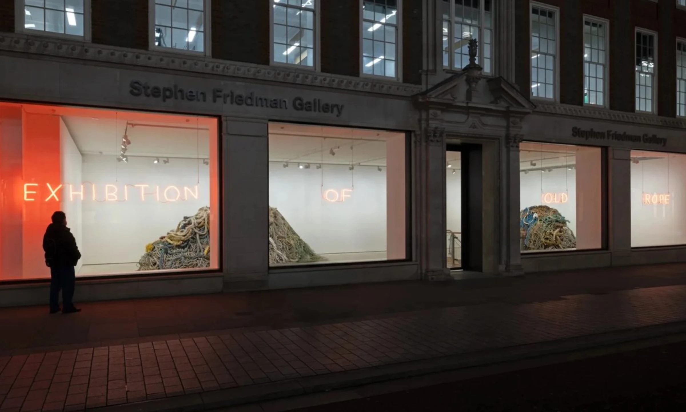 Exterior view associated with Stephen Friedman Gallery operations in London.