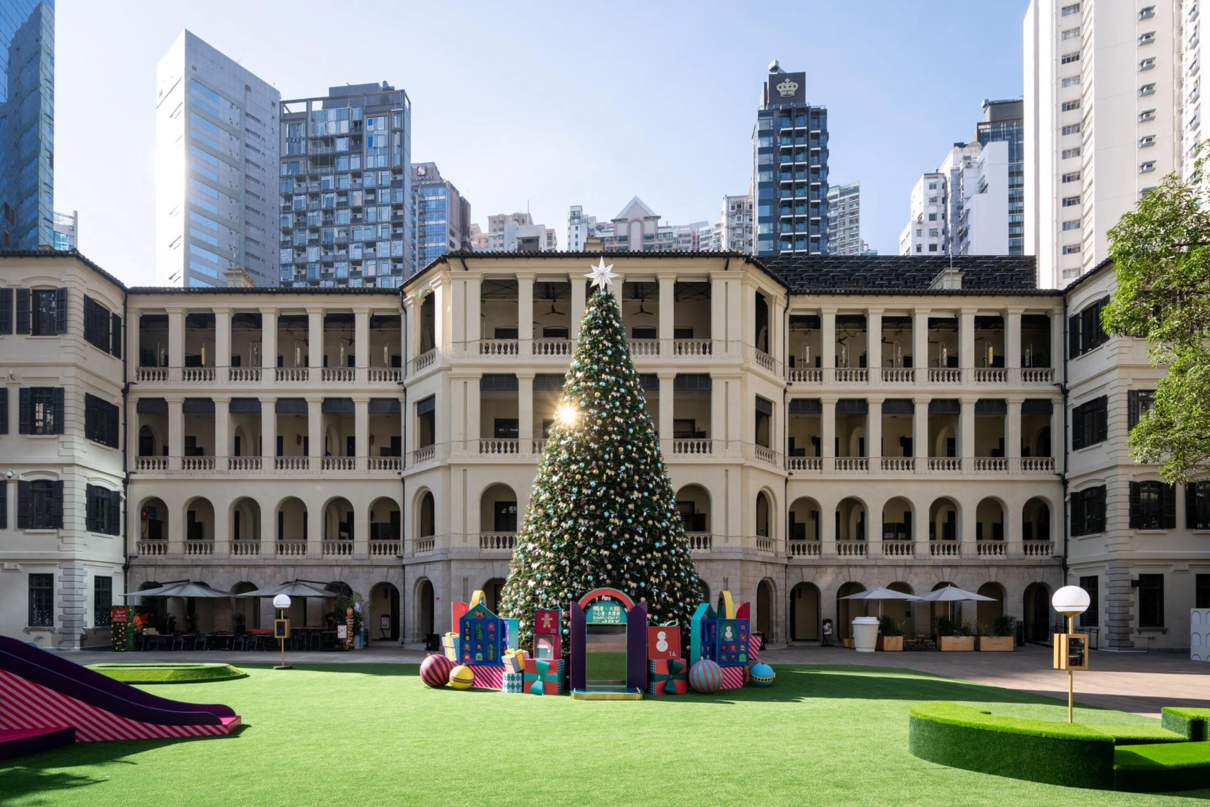 Installation view from Tai Kwun Contemporary’s Stay Connected: Supplying the Globe exhibition.
