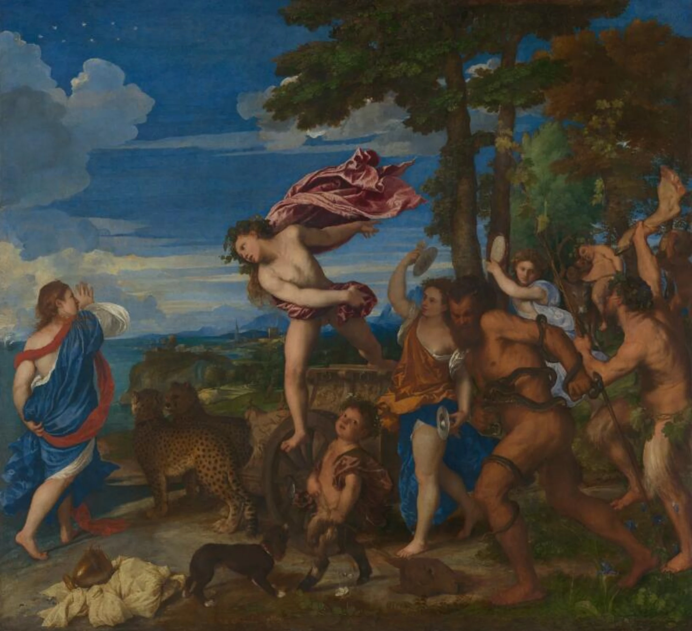 Titian's Bacchus and Ariadne in the National Gallery collection.