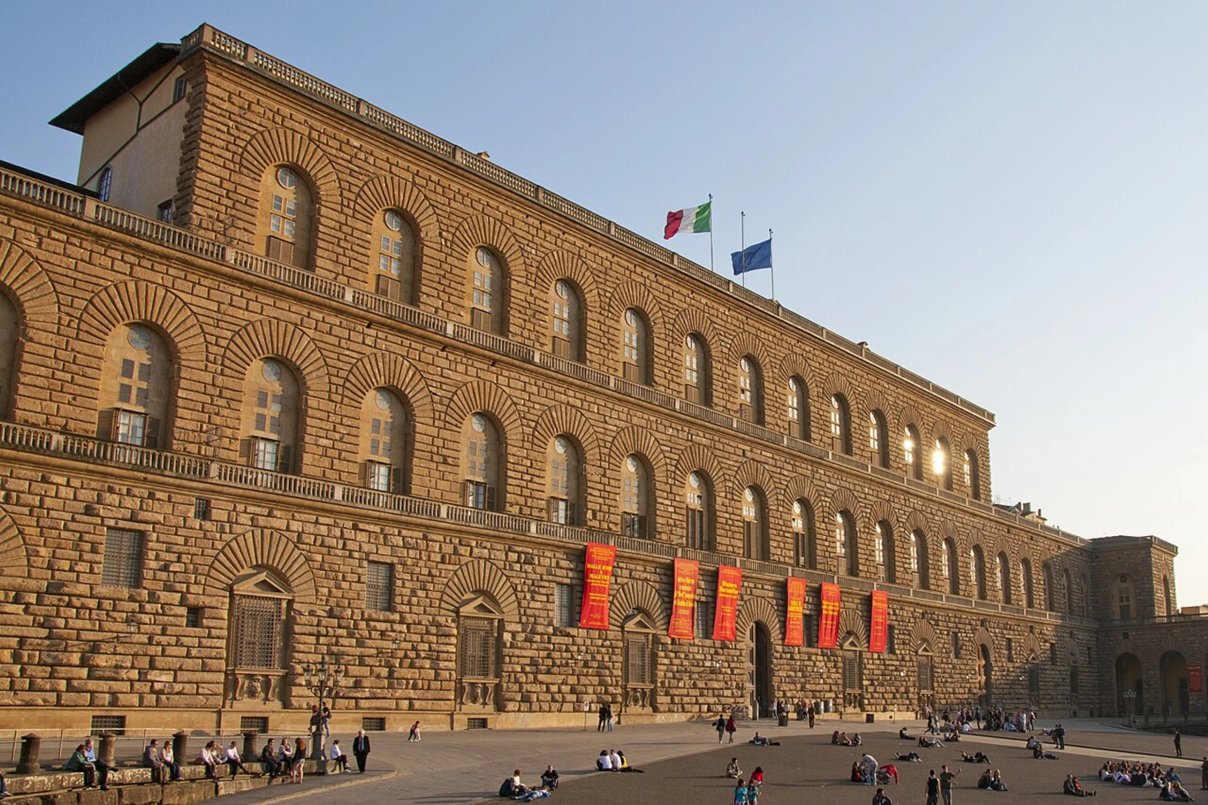 Palazzo Pitti in Florence, one of three sites included in the Uffizi Galleries 58 million dollar restoration plan