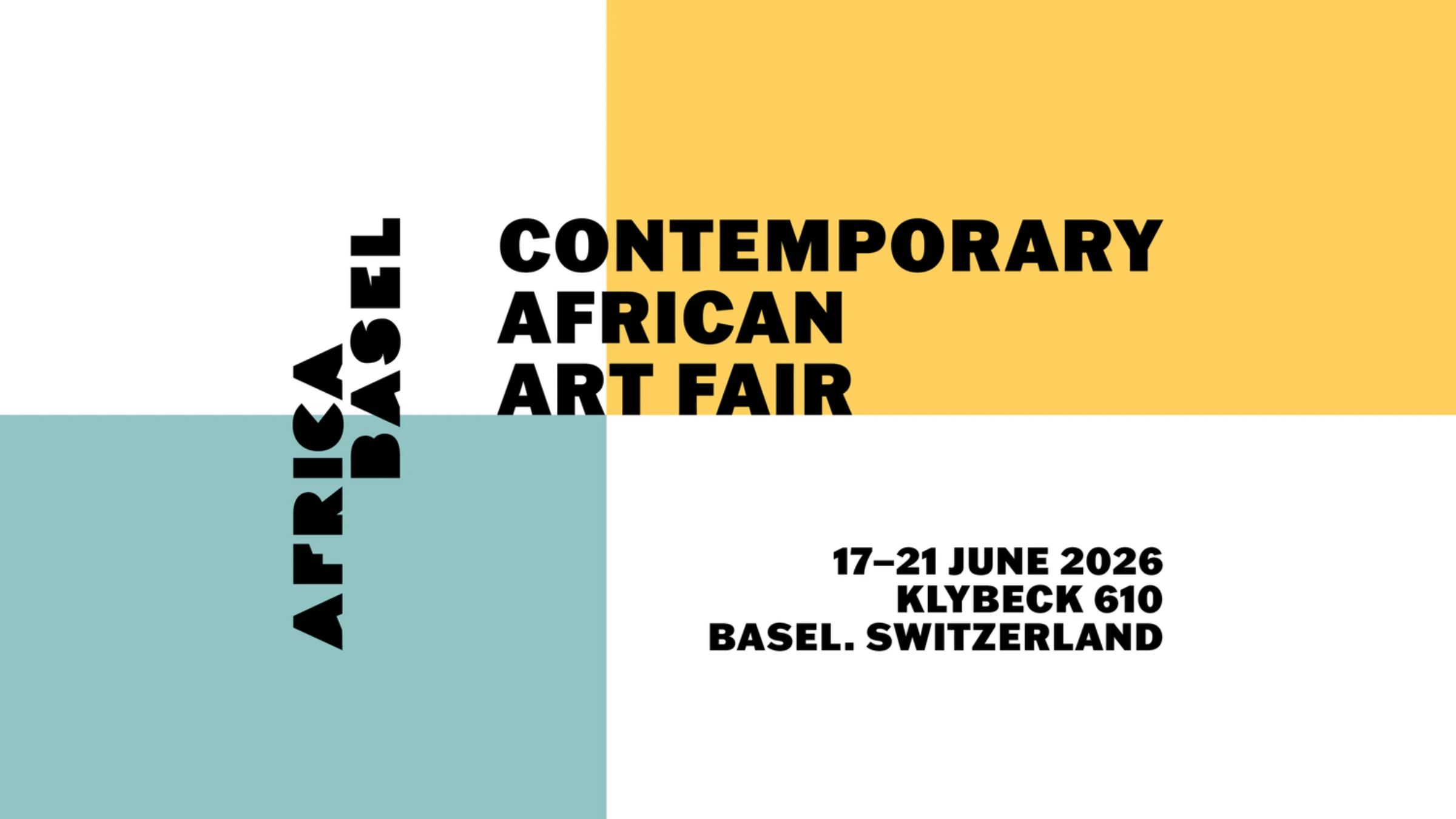 Promotional image for Africa Basel 2026 used on Umoja Art Gallery's exhibitor page