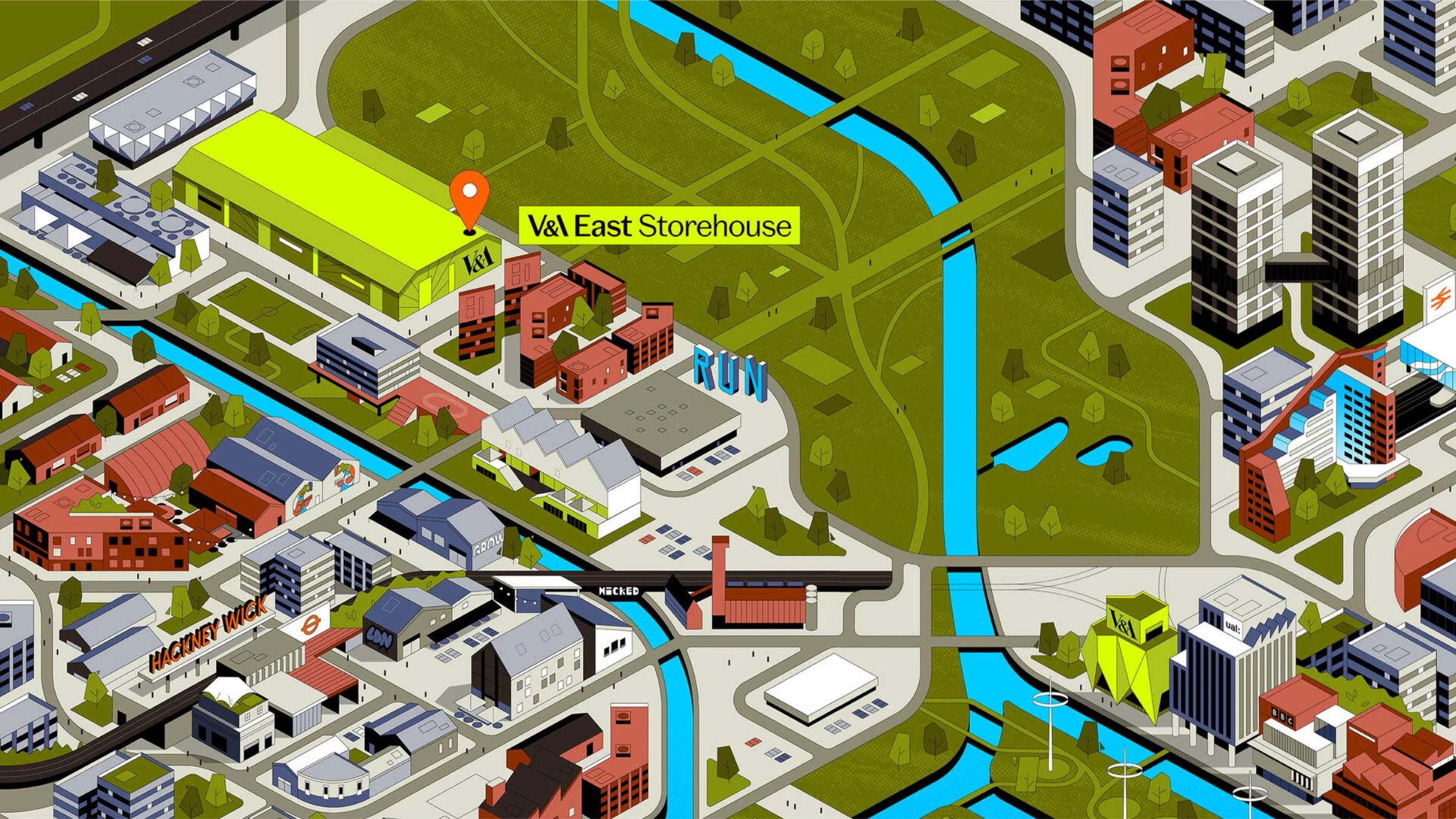 Interior view at V&A East, one of the headline finalists for Art Fund Museum of the Year 2026.