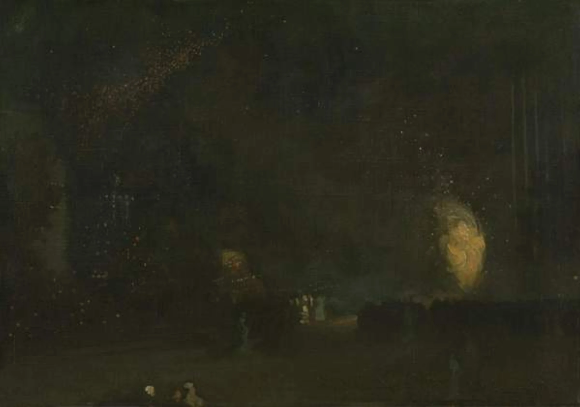 Conservators working on James McNeill Whistler paintings as part of Tate’s Whistler’s Finish project