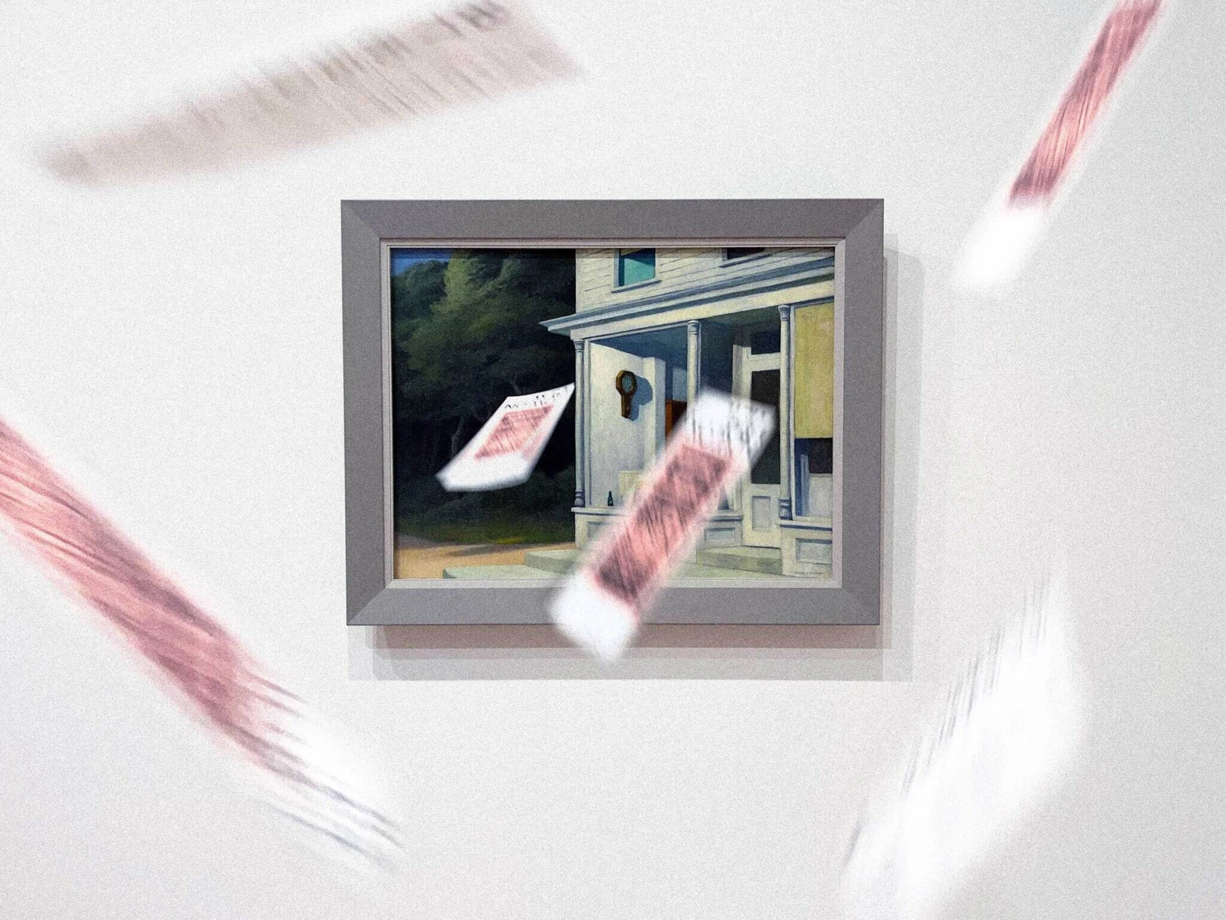 Installation view image from the Whitney Biennial 2026 at the Whitney Museum of American Art.